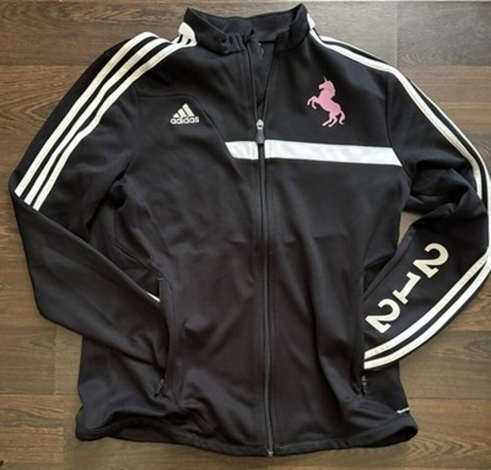 Vtg 2015 Boston Marathon 212 Volunteer Jacket Adidas L RARE